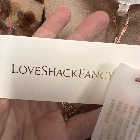 NWT LoveShackFancy Velma Tank in Tawny size 12 - Picture 9 of 15